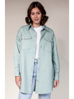 Pink Martini Twill & Shack Shacket SP22