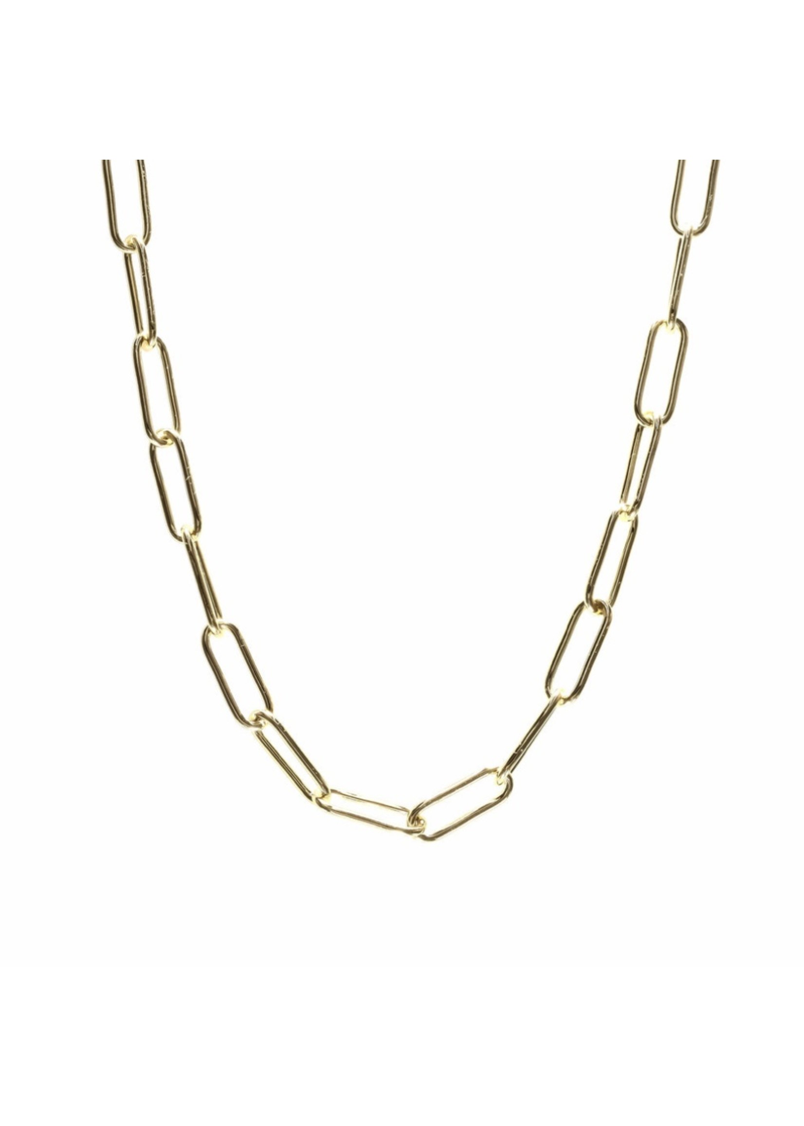 Eliasz and Ella Connection Paperclip Chain Necklace