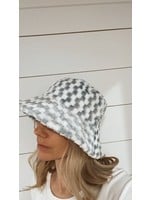 Checkered Blue/White Hat