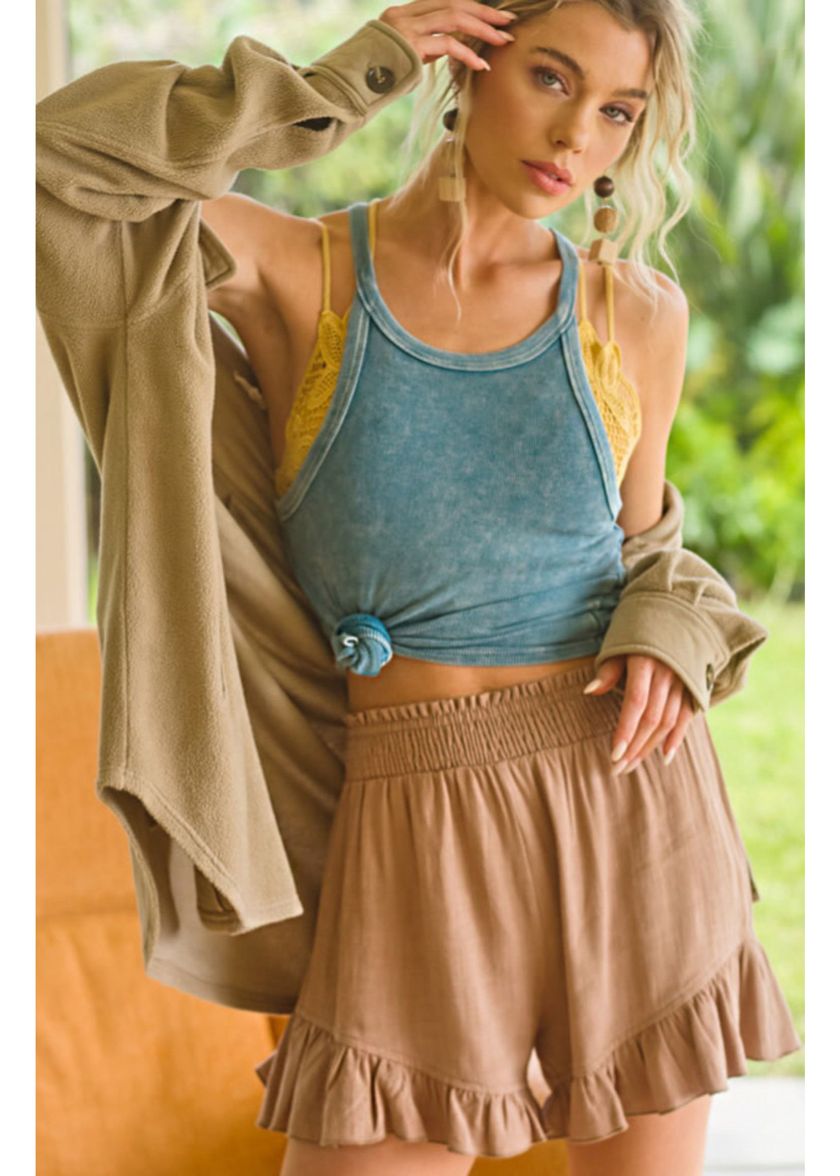 La Miel Halter Tank Top