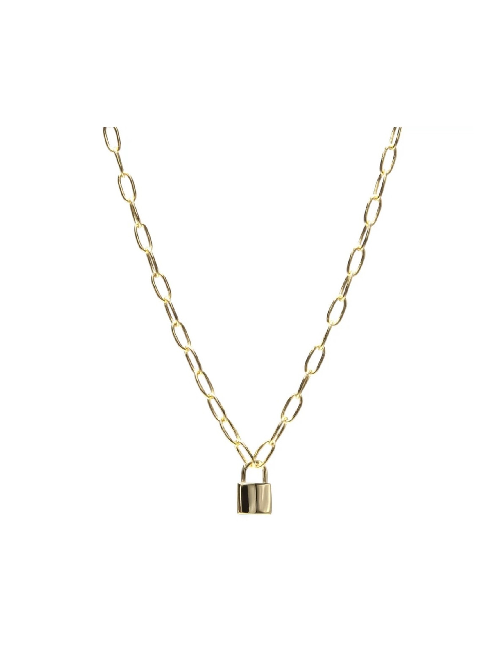 Eliasz and Ella Eliasz and Ella Lock Necklace SU22