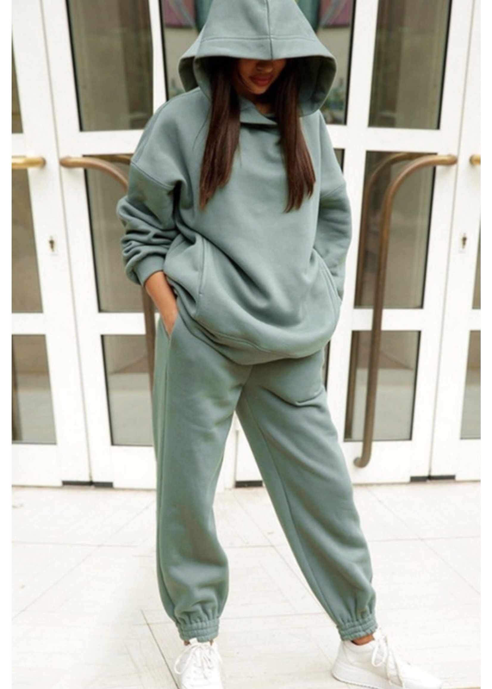 May Blue Fleece Hoodie SP22