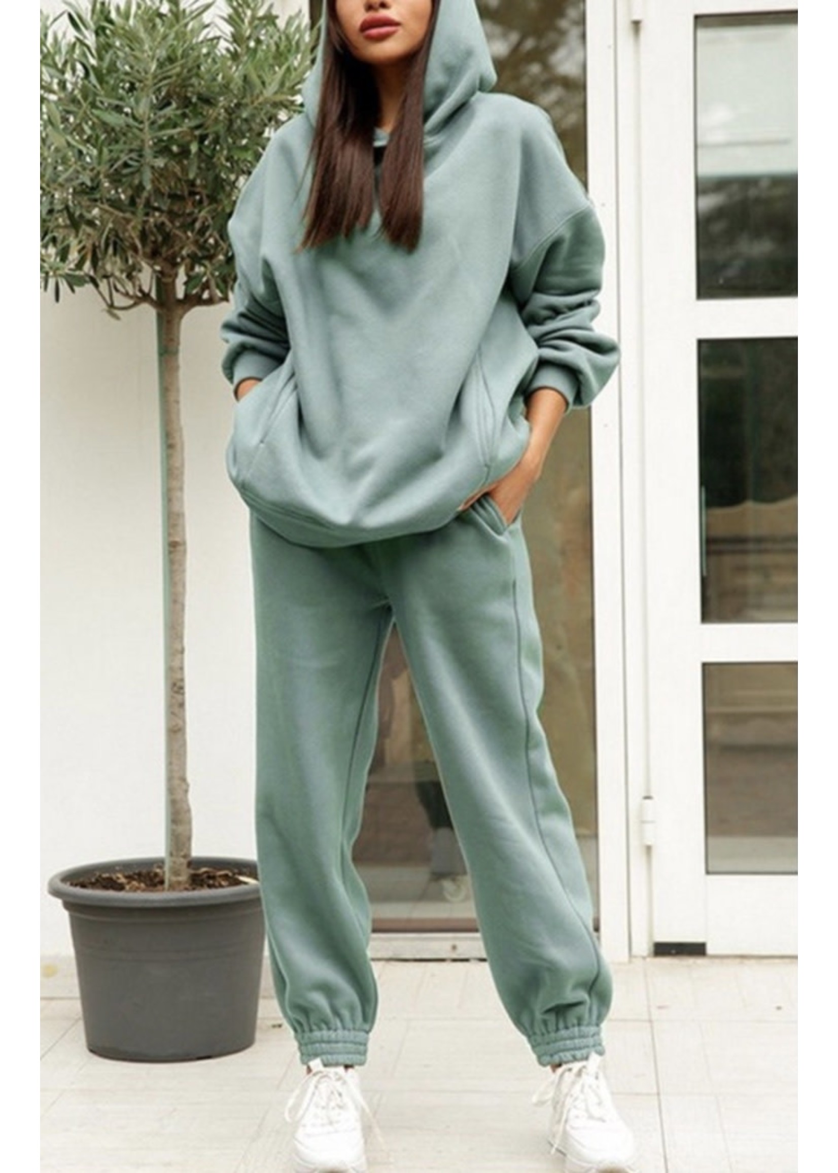 May Blue Fleece Hoodie SP22