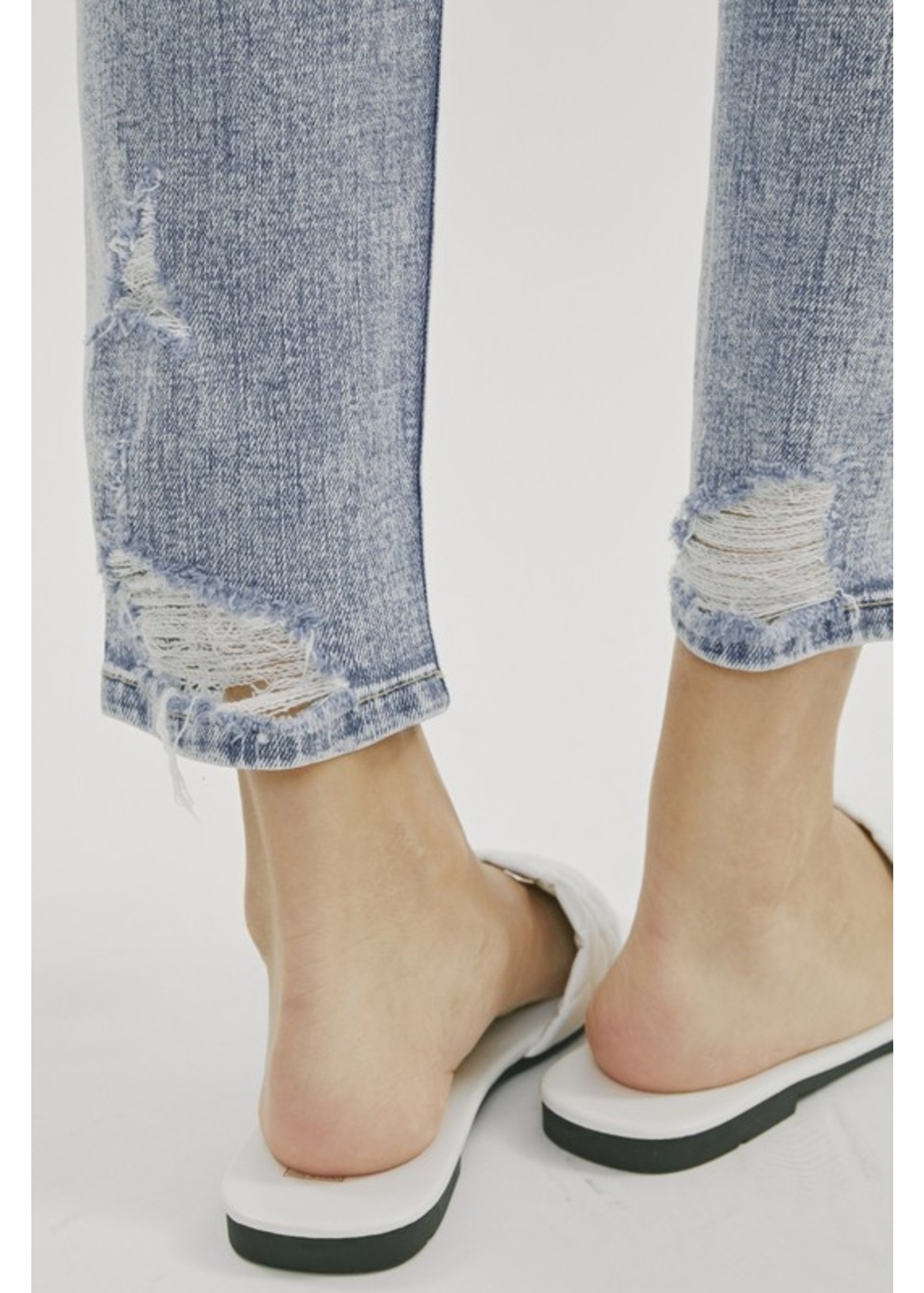 Kancan Kancan Distressed Mom Jeans