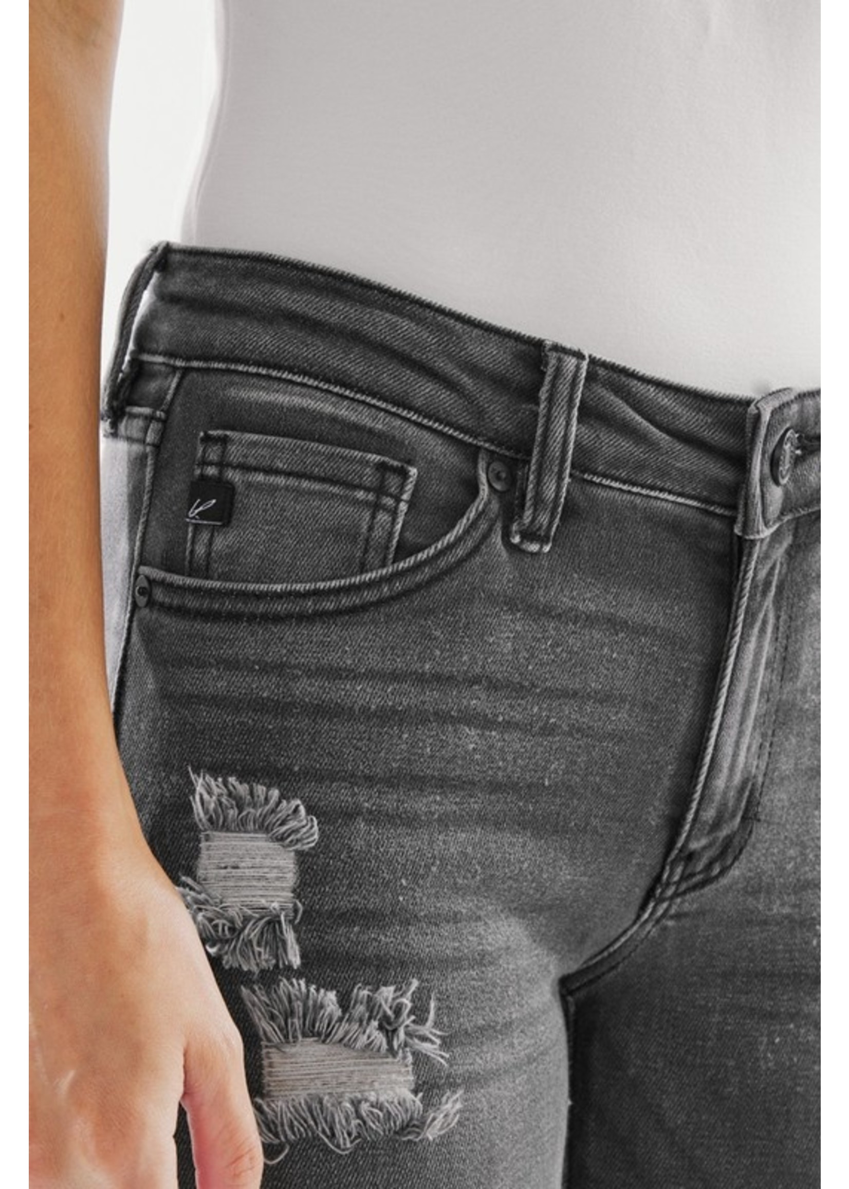 Kancan Kancan Mid Rise Super Skinny Jeans