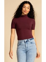 Pink Martini Pink Martini Abel Top Burgundy FA22