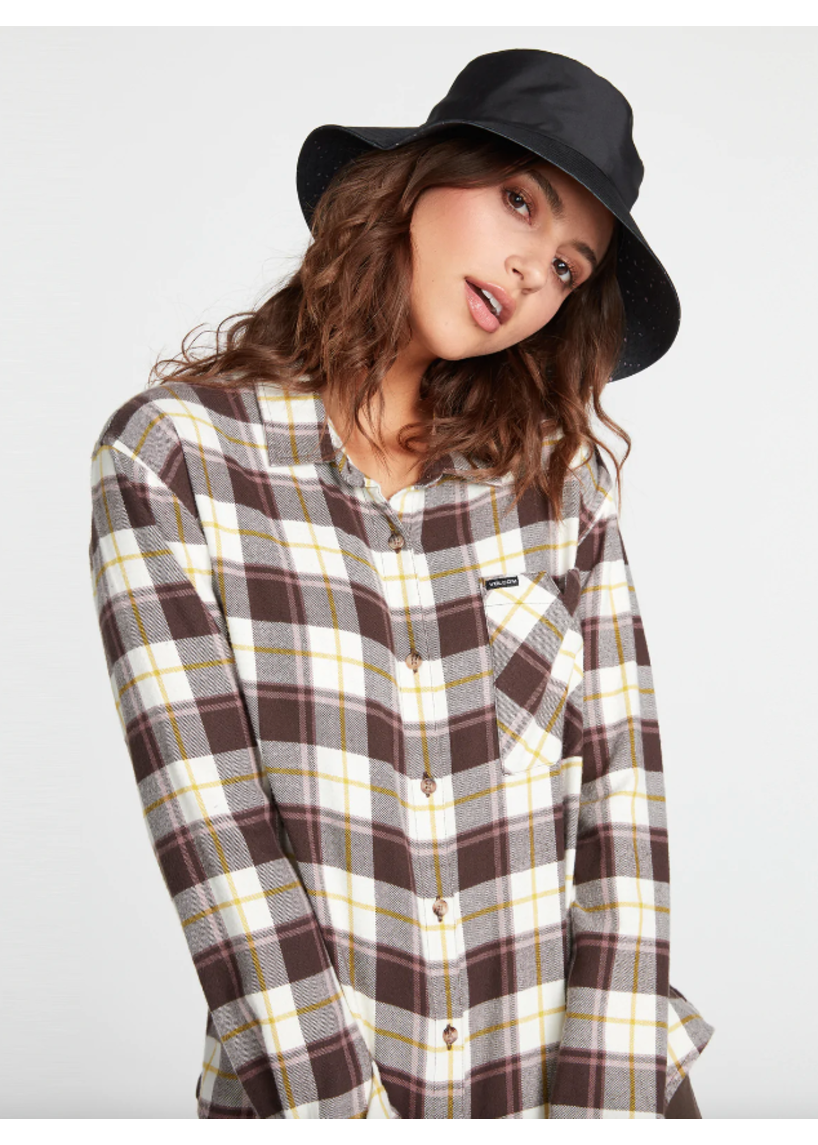 Volcom Volcom Plaid To Meet U Espresso - W22