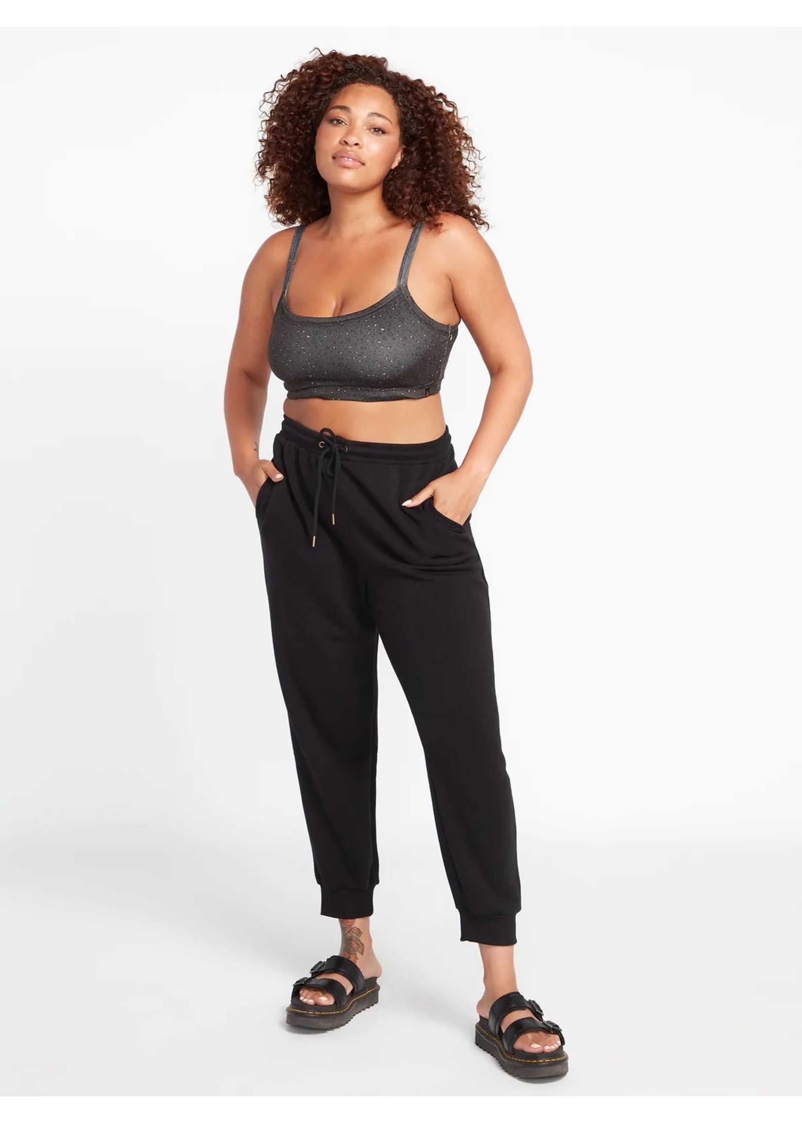 Volcom Volcom Stone Stacked Black Jogger W22