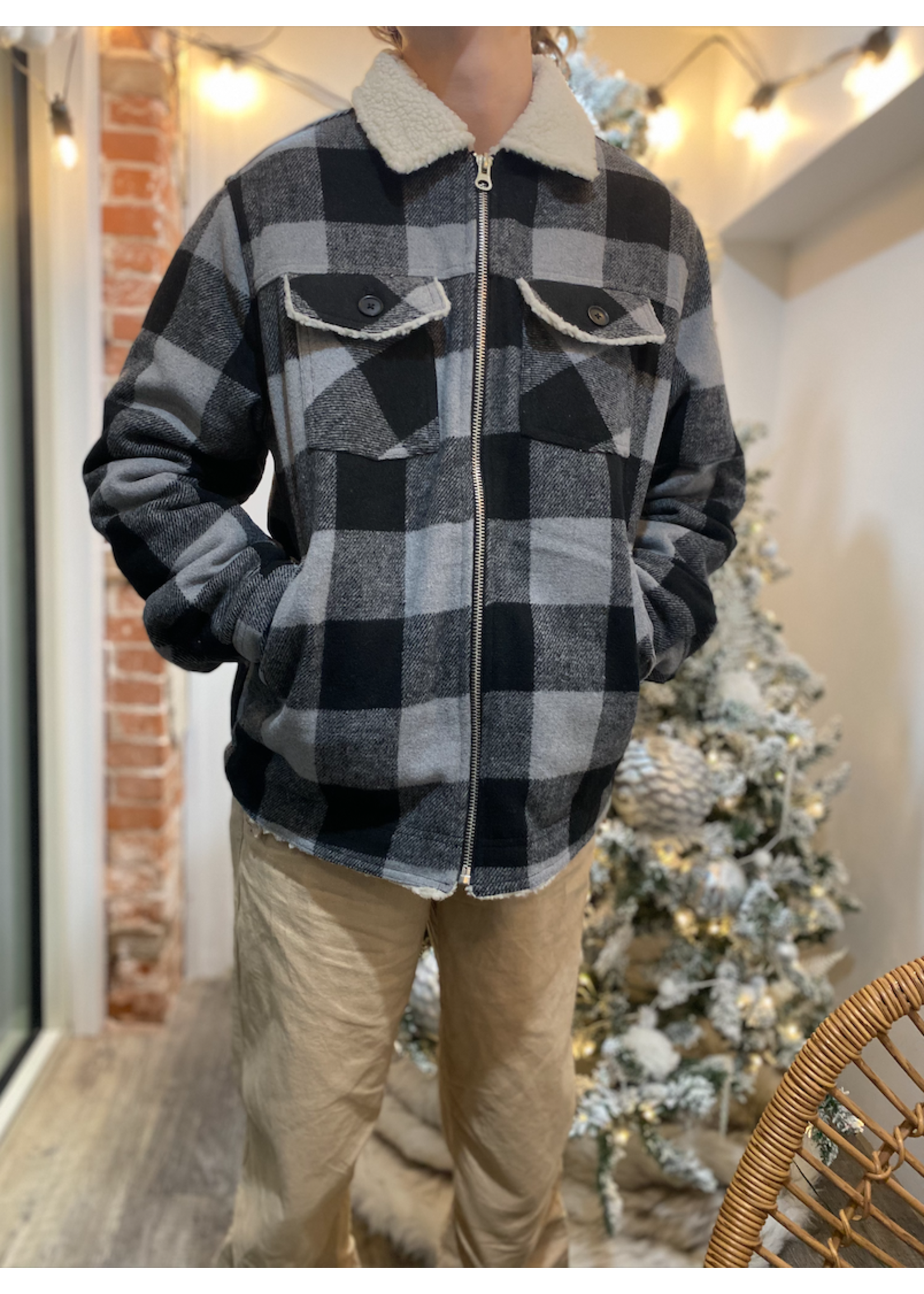 RD Style RD Style Oliver Plaid Coat