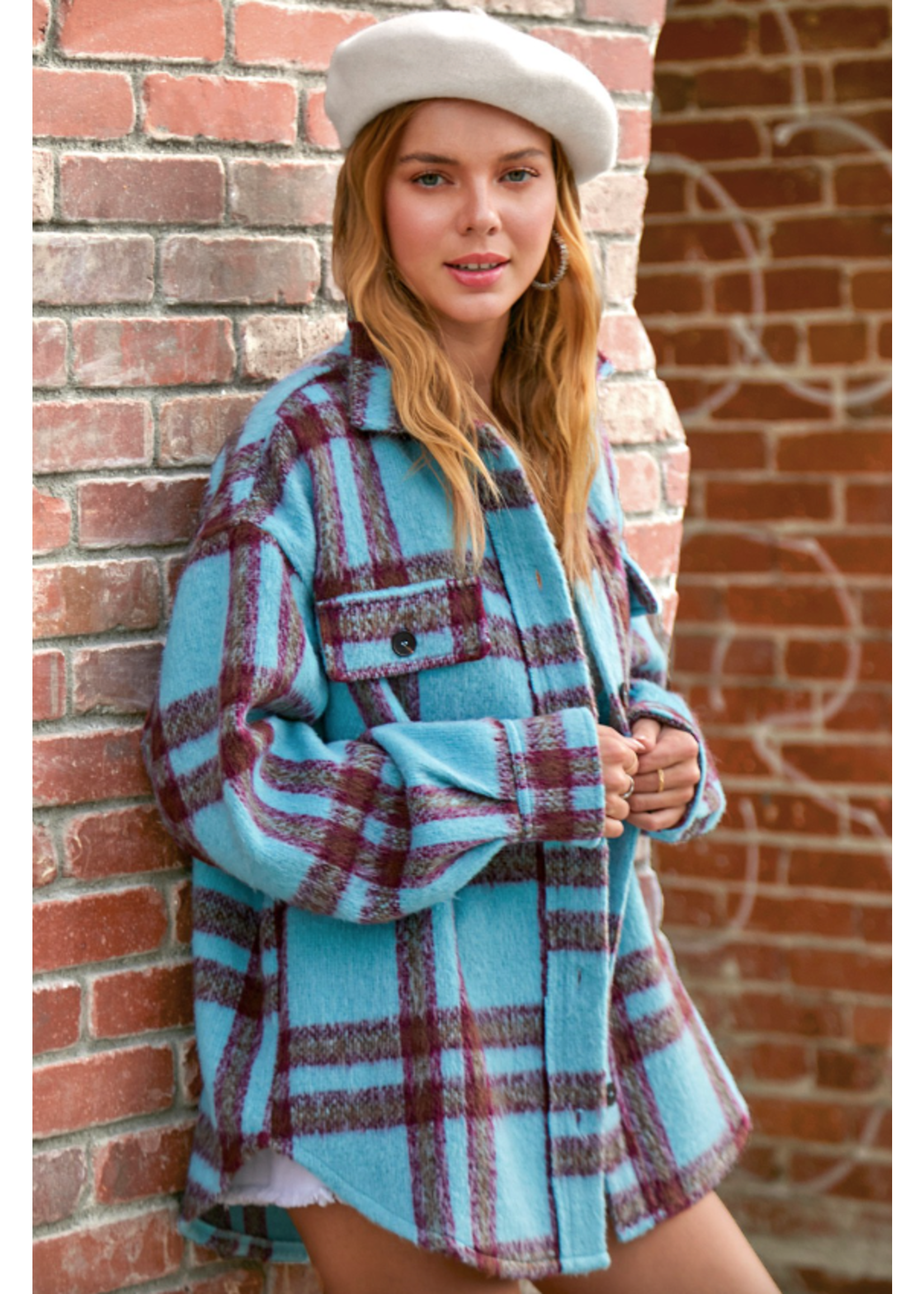 La Miel Hazel Plaid Jacket - SP23