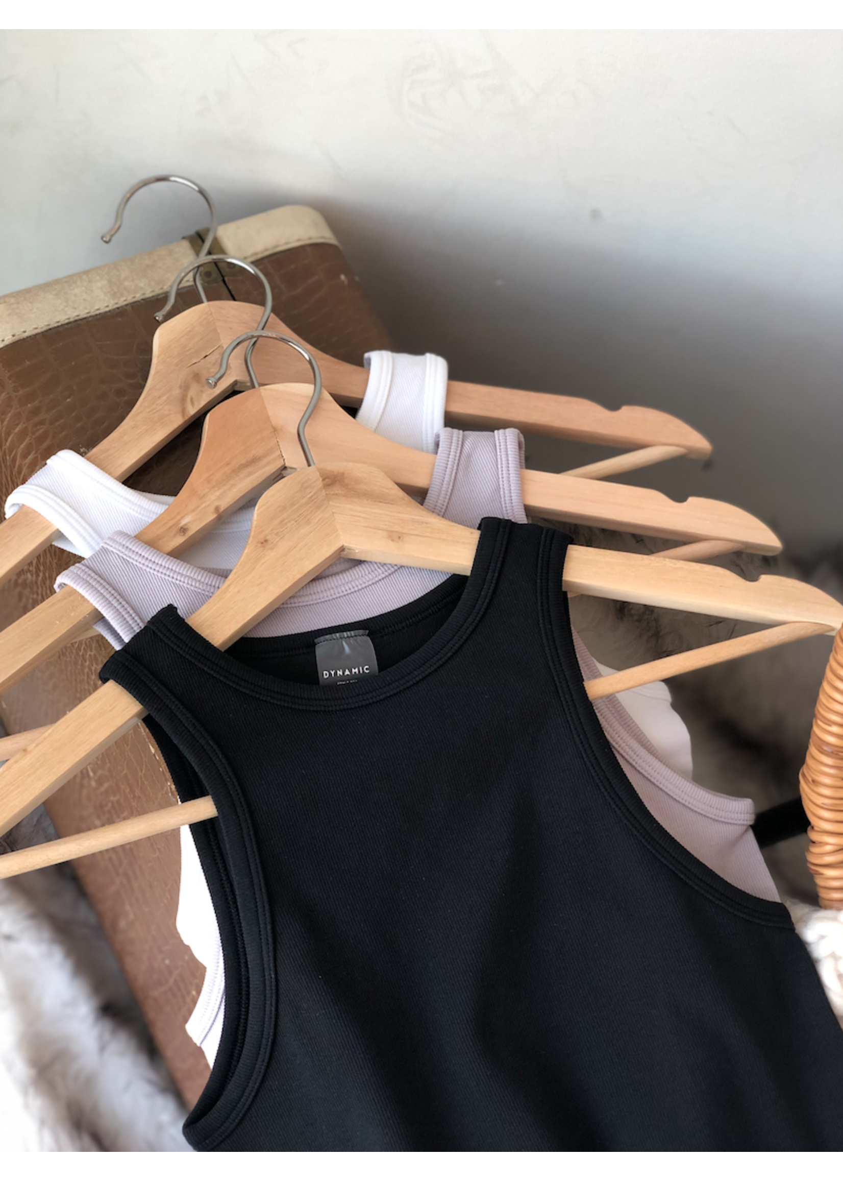Fashion island Ribbed Basic Tank - SP23