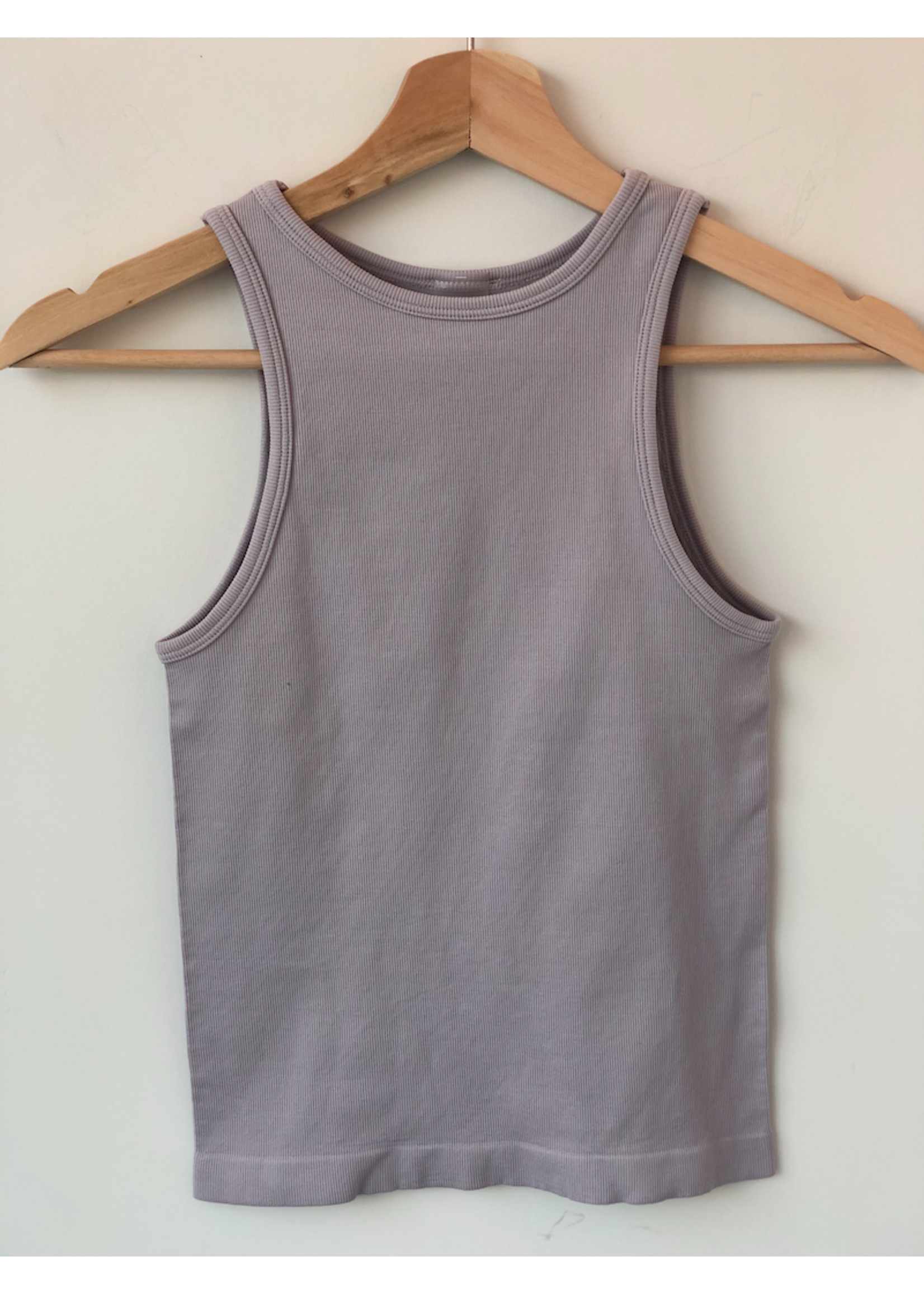 Fashion island Ribbed Basic Tank - SP23