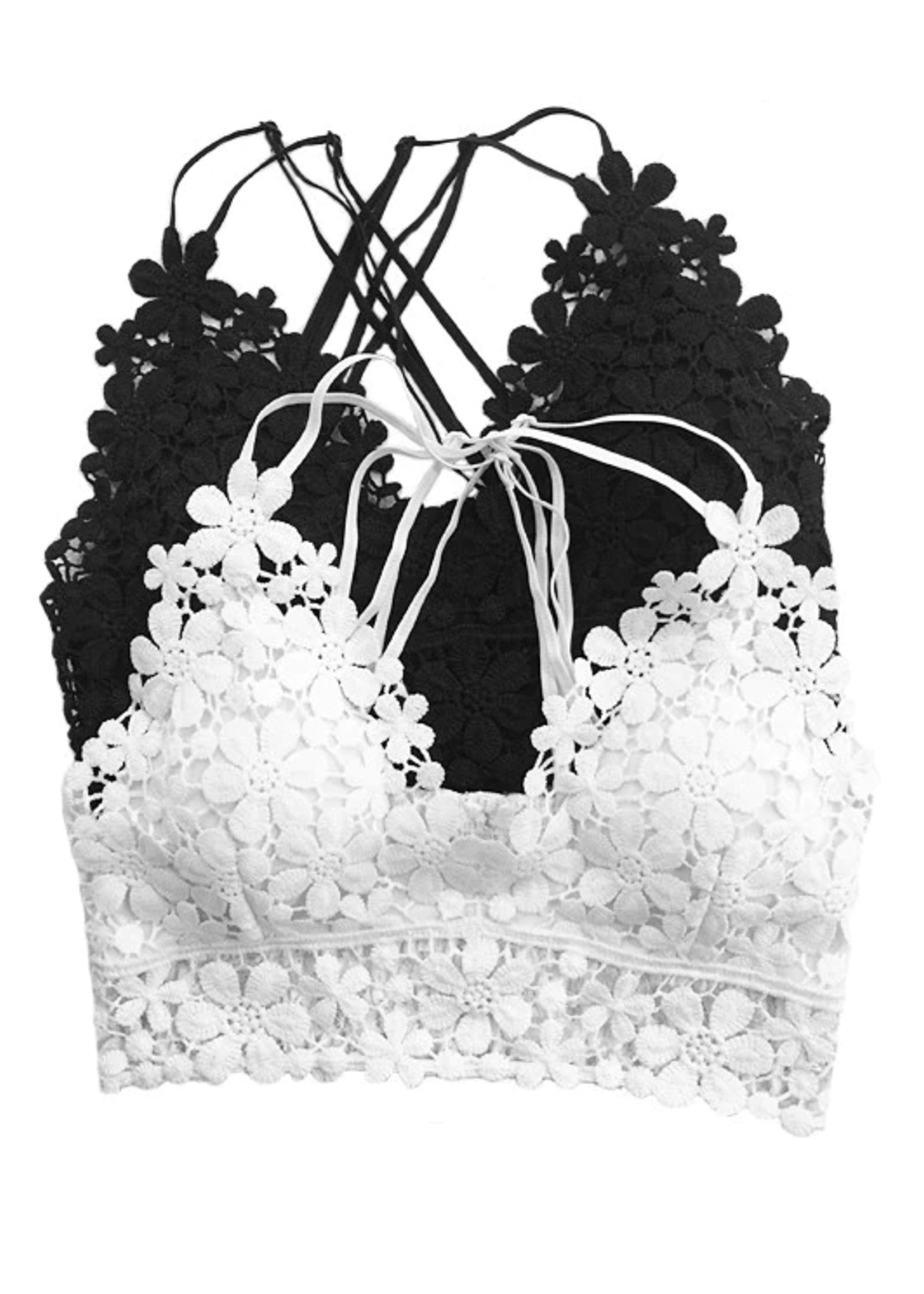 Fashion Island Crochet Lace Bralette - SP23