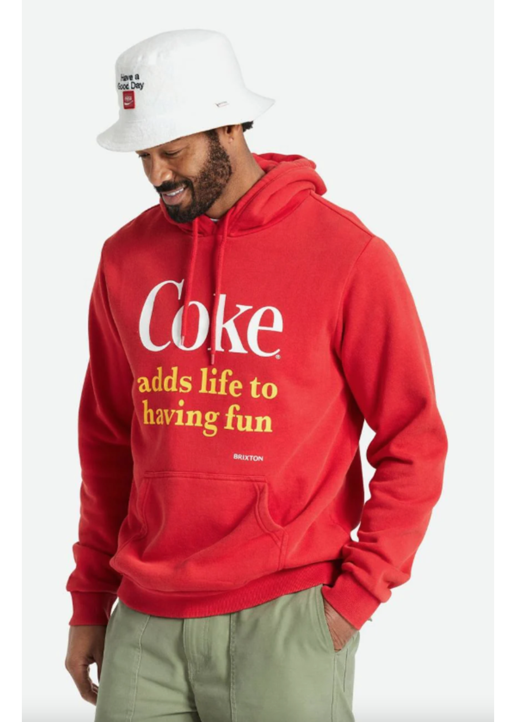 Brixton Brixton Coca-Cola Having Fun Hoodie - SP23