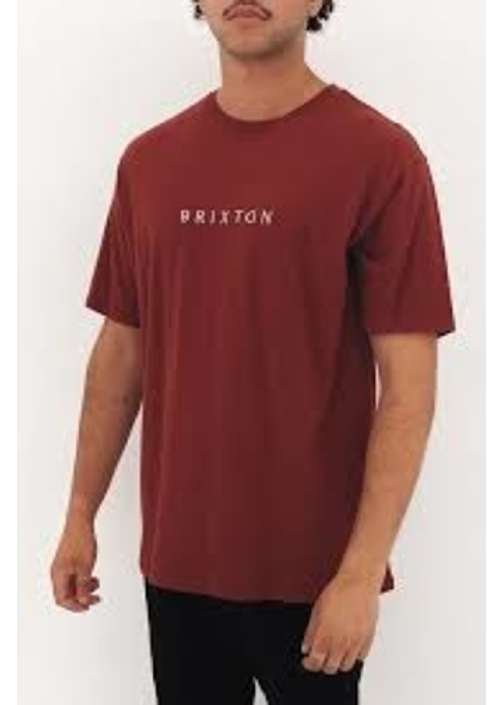 Brixton Brixton Relaxed Tee Island Berry - SP23