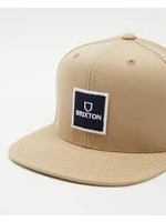 Brixton Brixton Alpha Square Sand Snapback - SP23