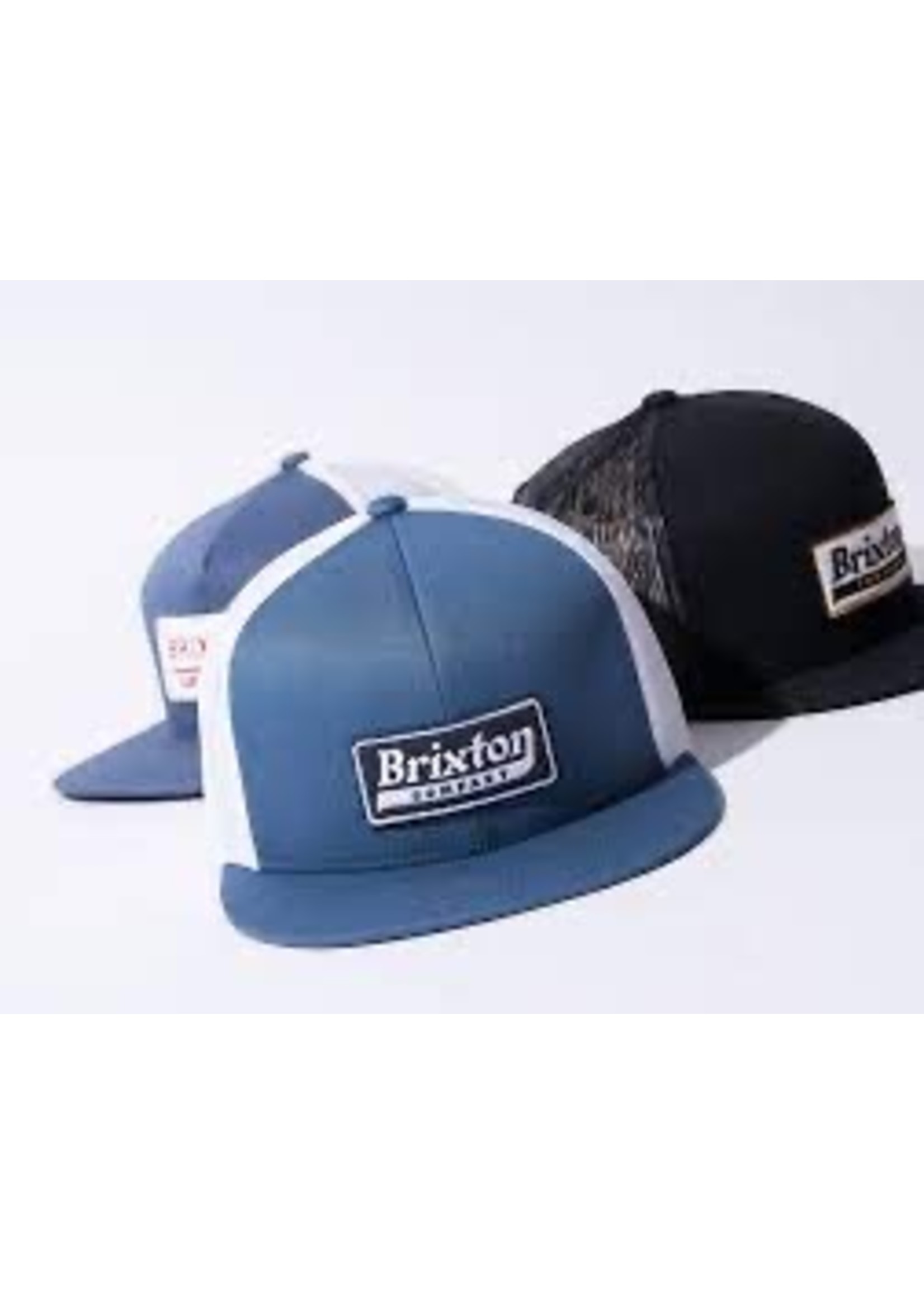 Brixton Brixton Steadfast mesh Blue/White Cap - SP23