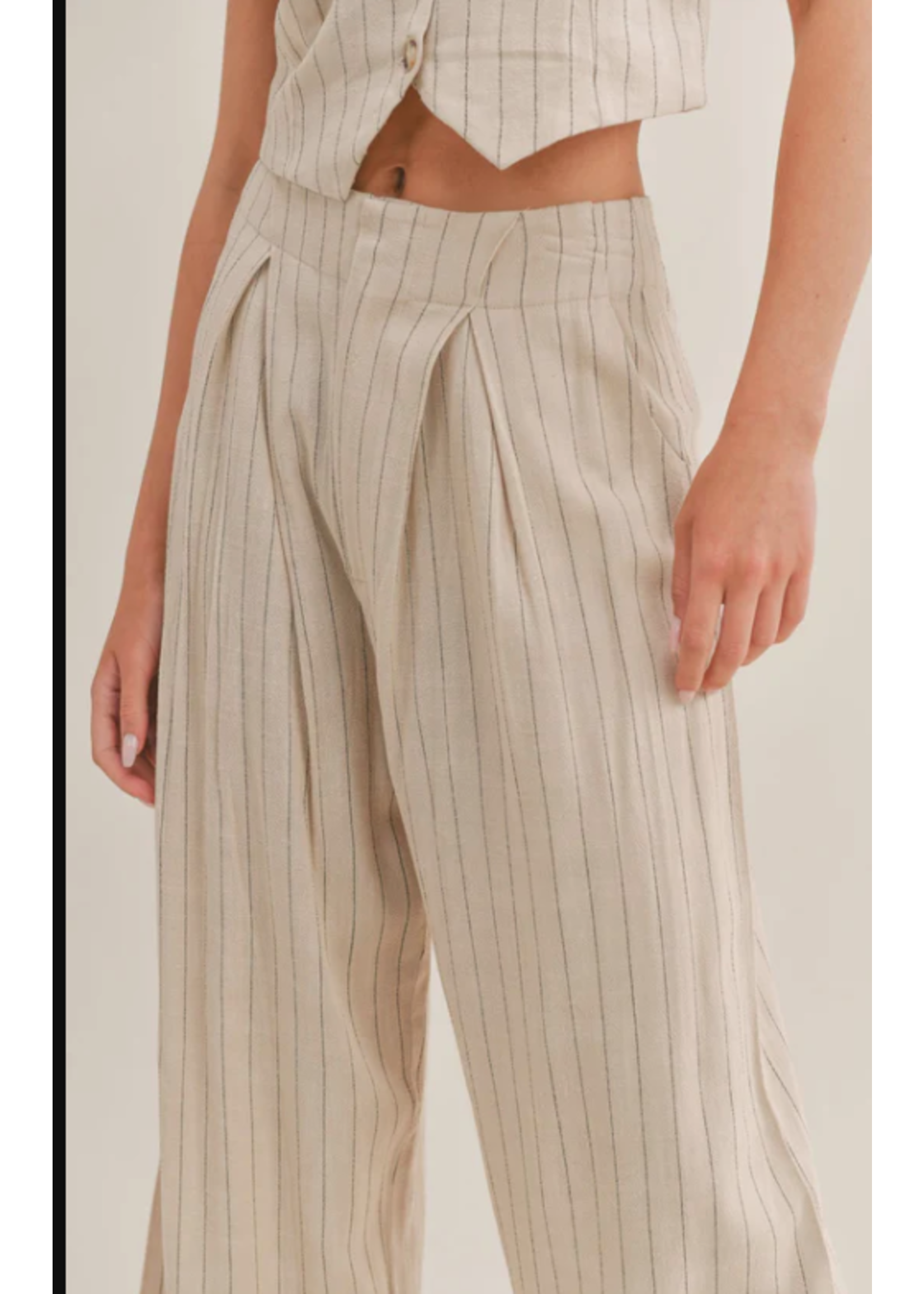 Sage the Label Sage The Label Forever Muse Pinstripe Pant -SP23