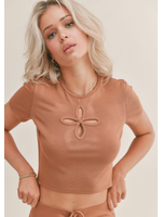 Sage the Label Sage The Label Cinnamon Spice Crop Top - SP23