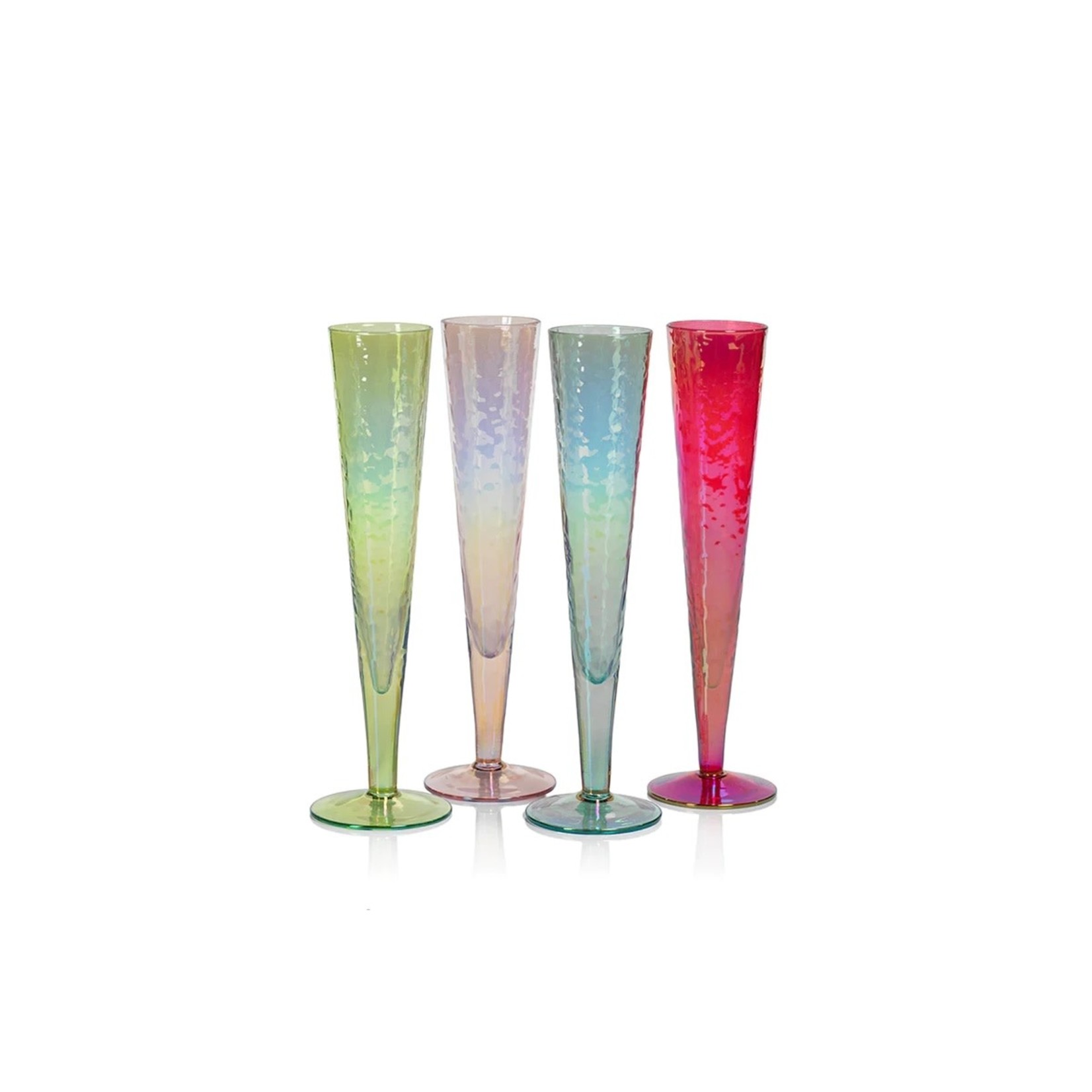 COLORED CHAMPAGNE FLUTE Southern Accents MS