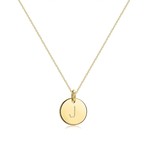 HM WAVY INITIAL NECKLACE