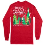 COUTURE TEE COMPANY MERRY & BRIGHT TREE L/S