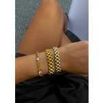 GOLD THIN WATCH BAND BRACELET