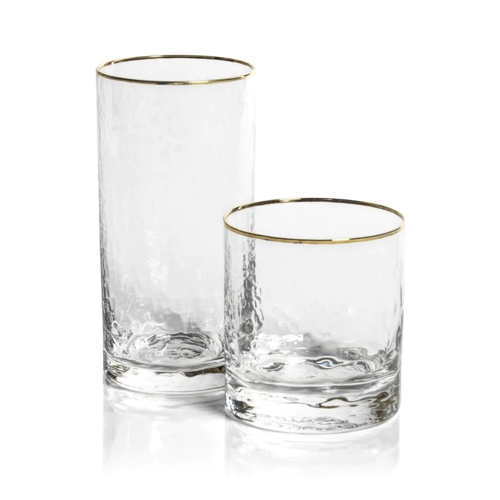 NEGRONI HAMMERED GLASSES