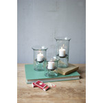 RECYCLED GLASS VOTIVE CYLINDERS SET/3