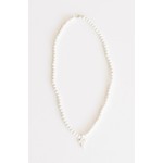 COLLINS WHITE CROSS NECKLACE