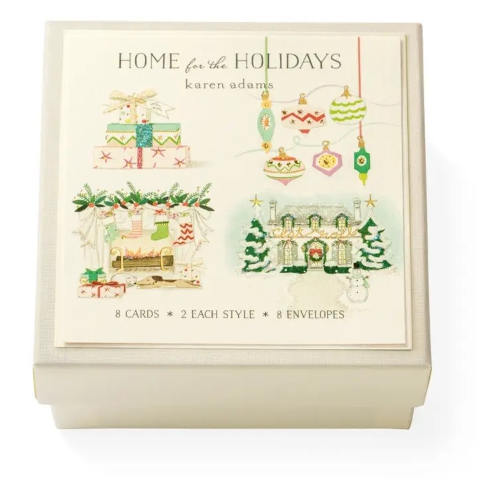 HOME FOR THE HOLIDAYS GIFT ENCLOSURE BOX