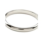 CLASSIC STERLING SILVER CHILD'S BANGLE LARGE 6-12YRS