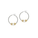 Pérola Pearl Small Hoop Earrings