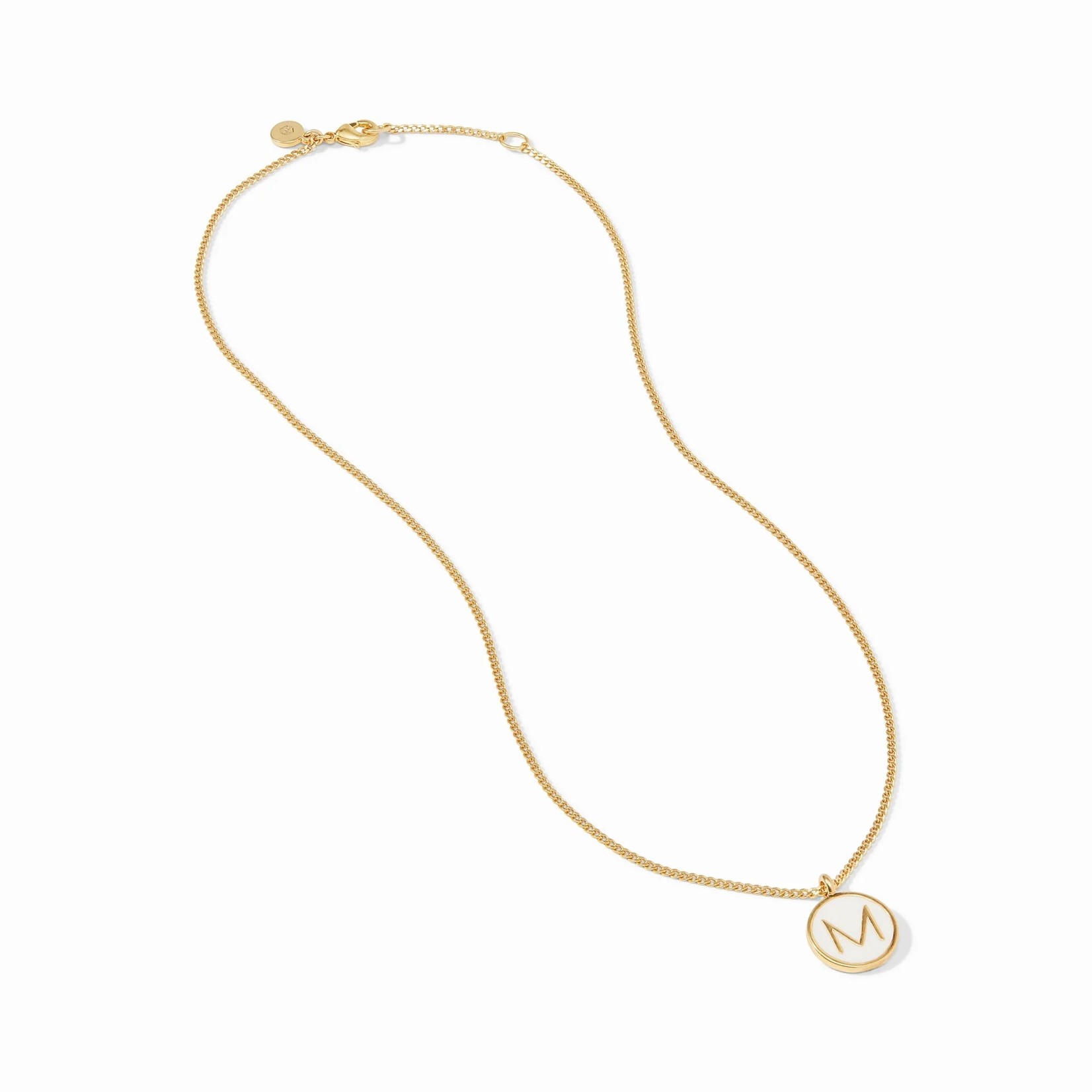 Monogram Solitaire Necklace