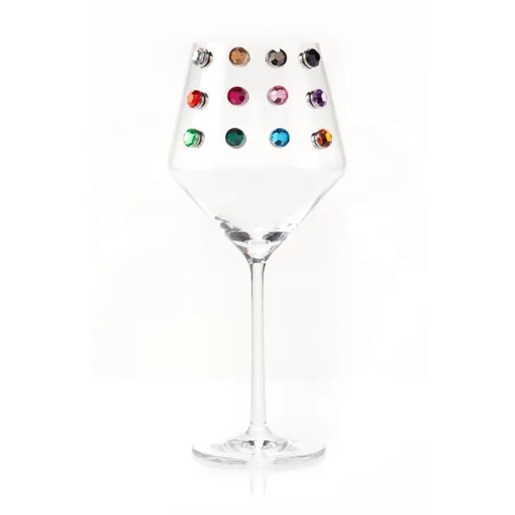 GEM IT UP MAGNETIC WINE GLASS CHARMS