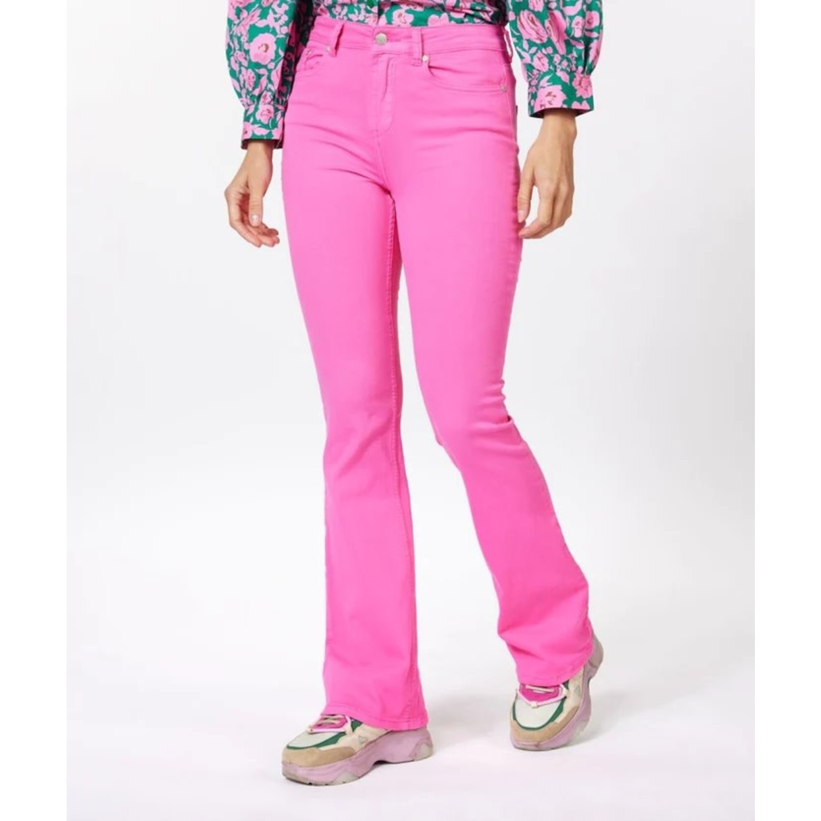 PINK FLAIRE STRETCH PANT