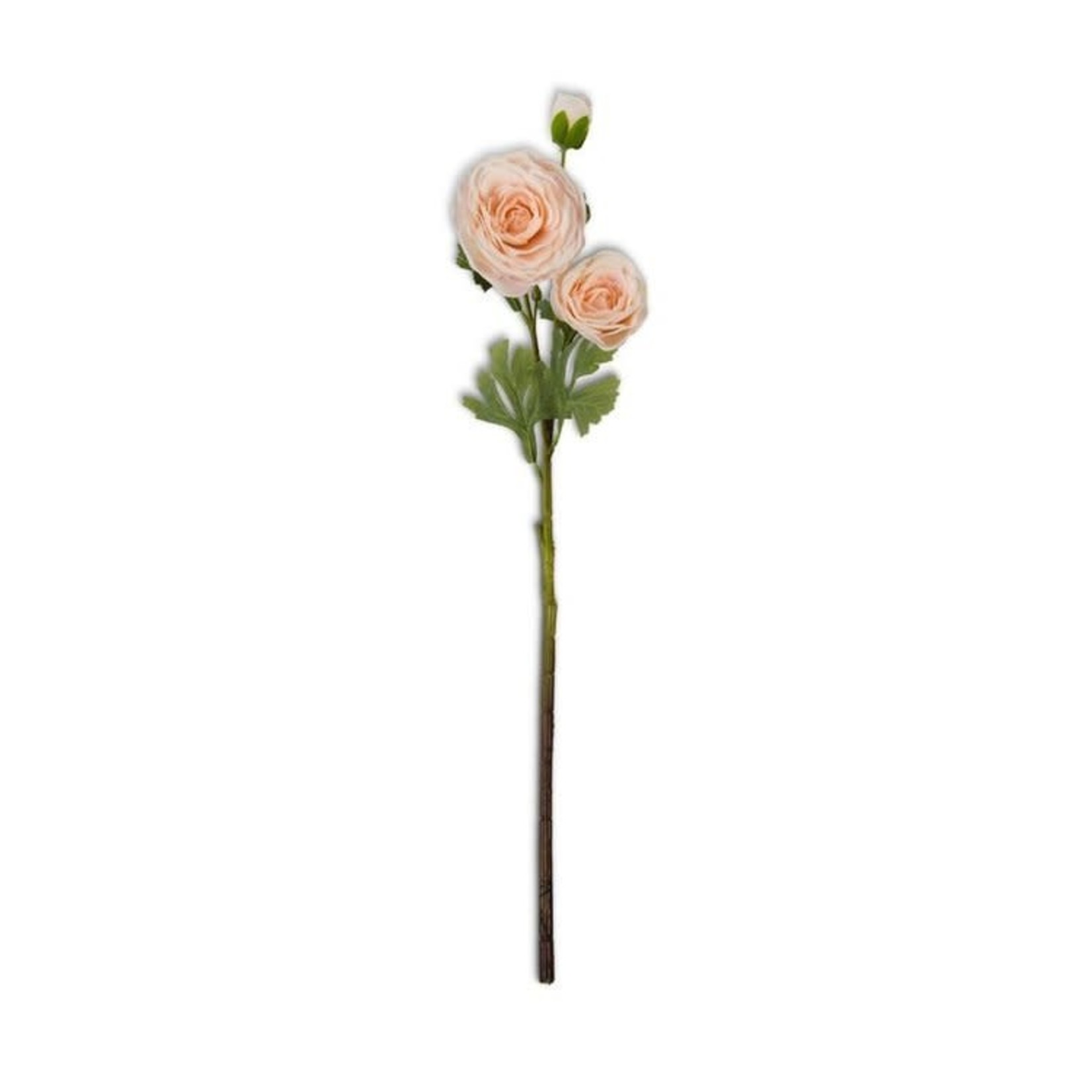 REAL TOUCH TRIPLE BLOOM RANUNCULUS STEM 25"