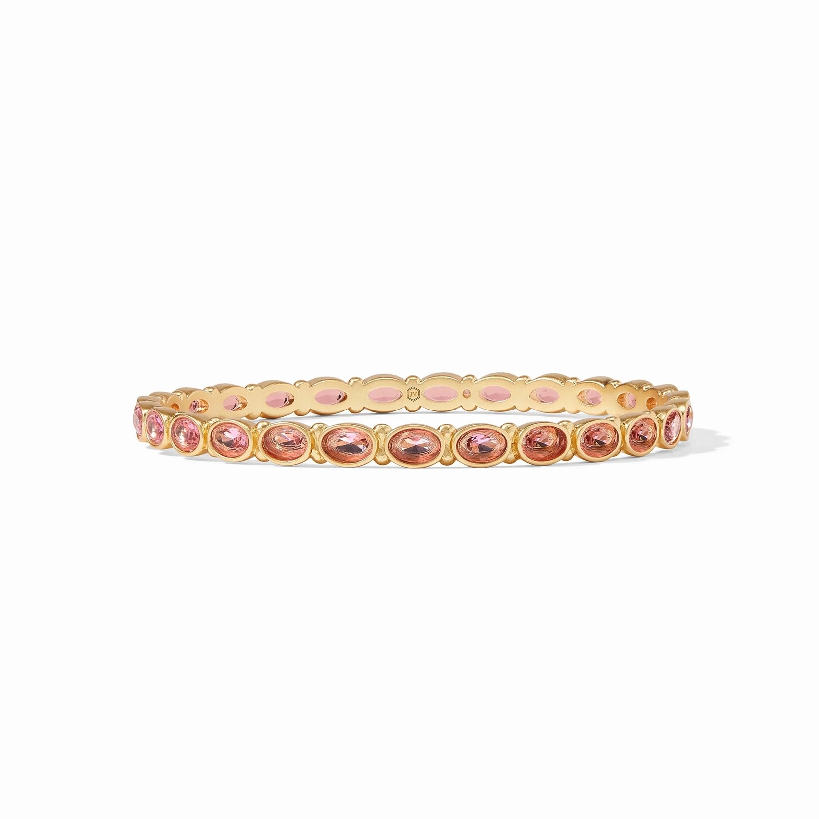 MYKONOS BANGLE GOLD CLEAR CORAL