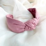 PLAIN KNOT LINEN HEADBAND