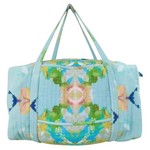 LAURA PARK WEEKENDER DUFFLE STAINED GLASS BLUE