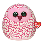 TY SQUISH-A-BOO LG PINKY THE OWL