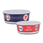 MAGNOLIA LANE OLE MISS 2PK MELAMINE BOWL SET