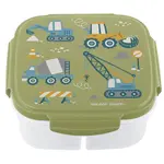 CONSTRUCTION PRINT SNACK BOX WITH ICE PACK