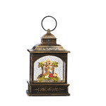 HOLY FAMILY MUSICAL LIGHTED WATER LANTERN