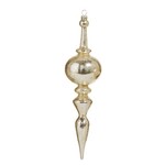 ROUNDED GOLD TEXTURE FINIAL ORNAMENT
