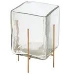 LARGE LAGUNA GLASS CANDLE HOLDER