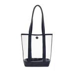 ELLE CLEAR TOTE NAVY