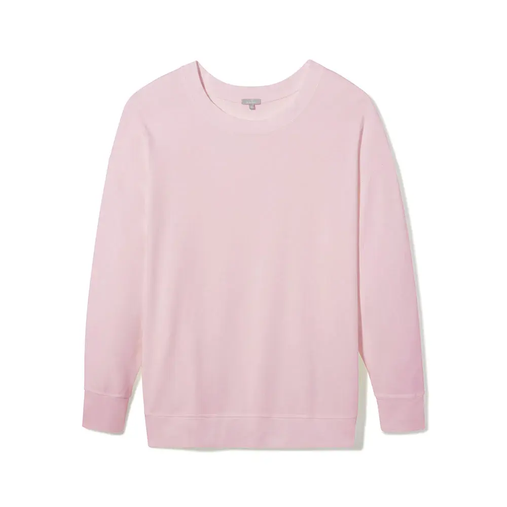 PJ HARLOW TAYLOR CREW NECK SWEATSHIRT BLUSH - Southern Accents MS