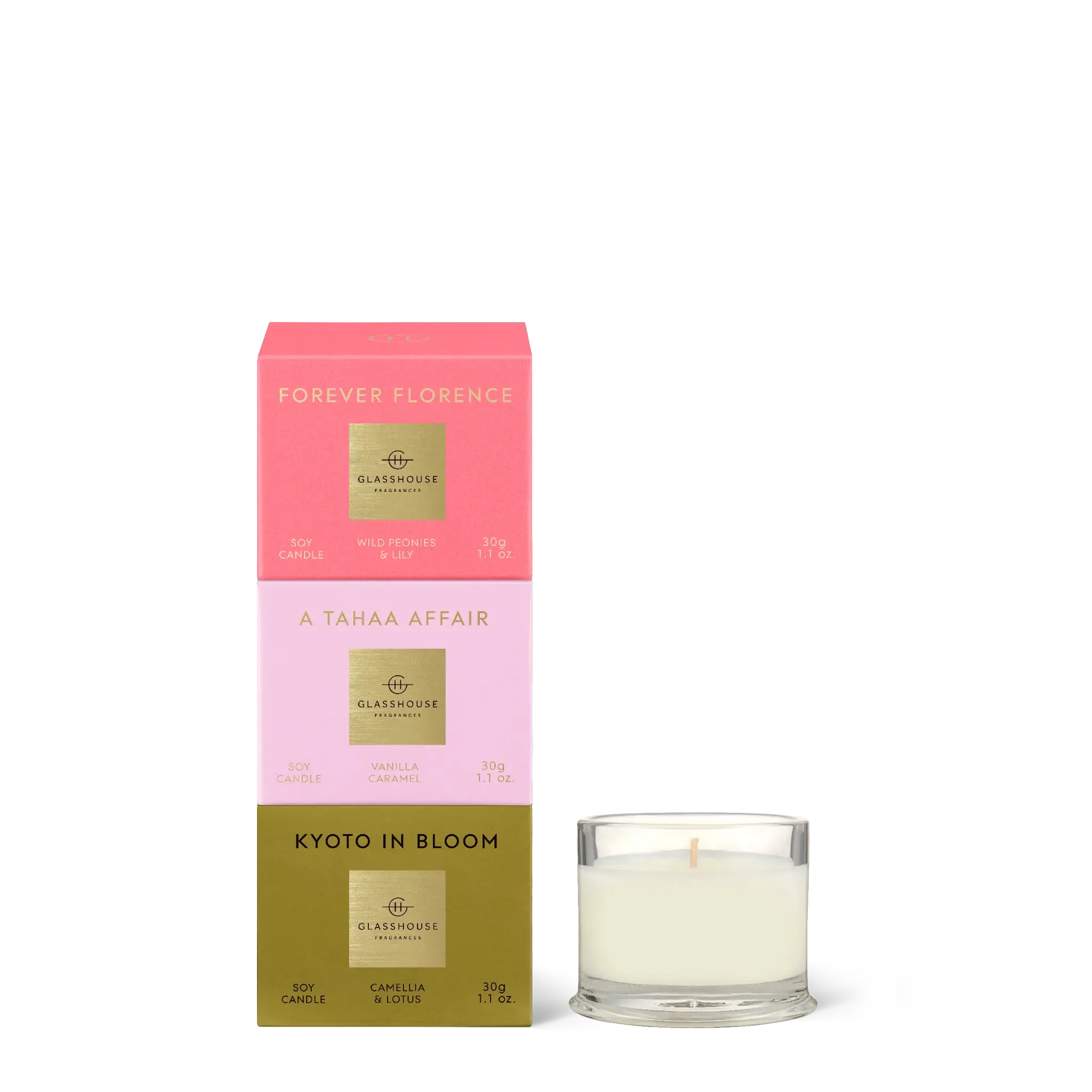 GLASSHOUSE MOST COVETED TRIO GIFT SET Southern Accents MS