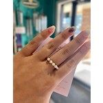 ADORNED PEARL STACKING RING
